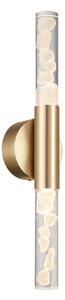 Απλίκα Τοίχου LED 3 CCT Aca Oasis CN2W13PGCCT Brass Gold