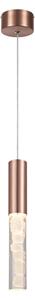 Φωτιστικό Οροφής Μονόφωτο LED 3 CCT Aca Oasis CNP7PBRCCT Brown