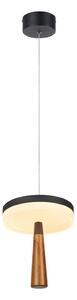 Φωτιστικό Οροφής Μονόφωτο LED 3 CCT Aca Asian CNP11WBKCCT Sand Black