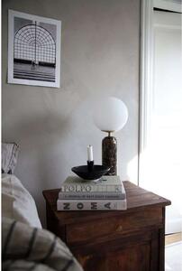 Globen Lighting Επιτραπέζια λάμπα Torrano, πράσινη, ύψος 53 cm, Πράσινο, Σαλόνι / τραπεζαρία, Γυαλί, σχεδιασμός, Σφαίρα