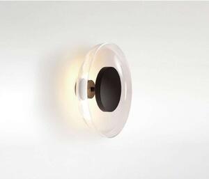 MARSET LED απλίκα Aura Plus Ø 25 cm On/Off, ημιδιαφανής, Διαφανές, Σαλόνι / τραπεζαρία, Πλαστικό, σχεδιασμός