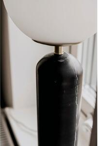 Globen Lighting Επιτραπέζια λάμπα Torrano, μαύρη, ύψος 53 cm, Μαύρο, Σαλόνι / τραπεζαρία, Γυαλί, σχεδιασμός, Σφαίρα