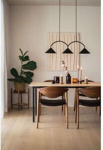 Globen Lighting Κρεμαστό φωτιστικό CURVE 3, μπεζ, 3 φώτα, 95 cm, ρυθμιζόμενος, Μπεζ, Σαλόνι / τραπεζαρία, Μέταλλο, Vintage