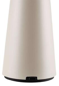 Globen Lighting Φωτιστικό τραπεζιού με μπαταρία Cannes, μπεζ, 26 cm IP44, ρυθμιζόμενος, Μπεζ, Σαλόνι / τραπεζαρία, Πλαστικό, Σκανδιναβικό