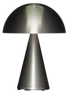 Hübsch HÜBSCH LED φορητή επιτραπέζια λάμπα Mush, νικέλιο, IP44, ρυθμιζόμενη ένταση, ρυθμιζόμενος, Μεταλλικό, Σαλόνι / τραπεζαρία, Μέταλλο, σχεδιασμός