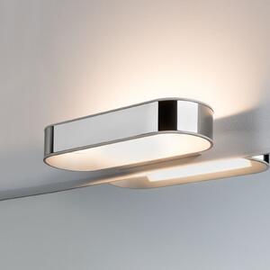 Paulmann LED απλίκα Agena, χρώμιο 31 cm IP44 ρυθμιζόμενη ένταση φωτισμού, ρυθμιζόμενος, Μεταλλικό, Μπάνιο, Αλουμίνιο, σύγχρονο