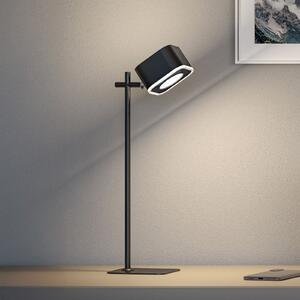 Paulmann LED φορητή επιτραπέζια λάμπα Varia, μαύρη, 37 cm dim CCT, ρυθμιζόμενος, Μαύρο, Σαλόνι / τραπεζαρία, Πλαστικό, σύγχρονο