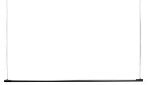 LOOM DESIGN LED κρεμαστό φωτιστικό Straw 150, μαύρο, αλουμίνιο, ρυθμιζόμενος, Μαύρο, Σαλόνι / τραπεζαρία, Αλουμίνιο, σύγχρονο