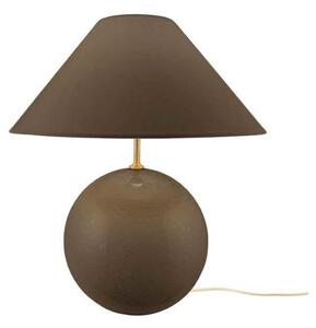 Globen Lighting Επιτραπέζια λάμπα IRIS, καφέ, ύψος 39 cm, Καφέ / Σκουριάς, Σαλόνι / τραπεζαρία, Γυαλί, Vintage