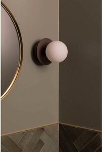 Globen Lighting Φωτιστικό τοίχου ART DECO, μπρονζέ/λευκό Ø 16 cm IP44, ρυθμιζόμενος, Μπρούτζινο / Αντικέ ορείχαλκου, Σαλόνι / τραπεζαρία, Μέταλλο, σχεδιασμός, Σφαίρα