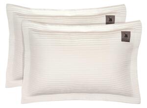 Ζεύγος Μαξιλαροθήκες Καπιτονέ (50x70) Greenwich Polo Club Essential Lines 4453 White