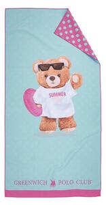 Παιδική Πετσέτα Θαλάσσης Microfiber 2 Όψεων (70x140) Greenwich Polo Club Junior 5223