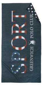 Πετσέτα Θαλάσσης Microfiber 2 Όψεων (80x170) Greenwich Polo Club Beach 5206