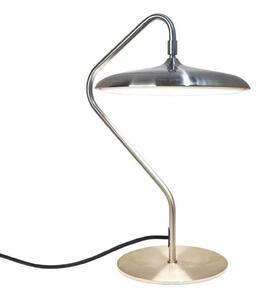 DFTP by Nordlux LED επιτραπέζια λάμπα Artist, χρώμα χάλυβα, ύψος 41 cm, ανοξείδωτο ατσάλι, Μεταλλικό, Σαλόνι / τραπεζαρία, Ανοξείδωτος χάλυβας, Σκανδιναβικό
