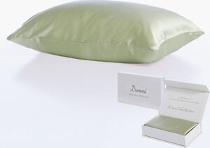 Μεταξωτή Μαξιλαροθήκη (50x70) Nef-Nef Homeware Casual Diamond Champagne Green