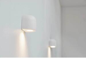 LOOM DESIGN LED-Επιτοίχιο φωτιστικό Nyx, λευκό, ρυθμιζόμενος, Λευκό, Σαλόνι / τραπεζαρία, Αλουμίνιο, σύγχρονο