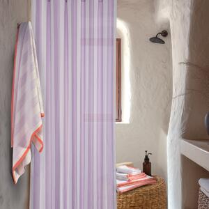 Κουρτίνα Μπάνιου (180x200) Με Τρουκς Nef-Nef Homeware Vertia Mauve
