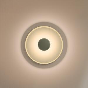 Vibia Top LED απλίκα Ø 40 cm πράσινο L1, ρυθμιζόμενος, Πράσινο, Σαλόνι / τραπεζαρία, Μέταλλο, σύγχρονο