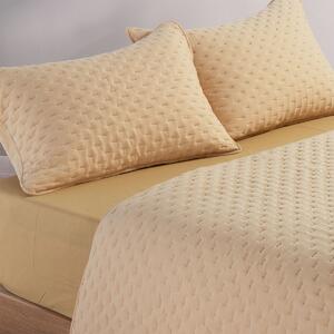 Ζεύγος Μαξιλαροθήκες Καπιτονέ (52x72) Nef-Nef Homeware Adelle Butter Yellow