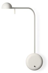 Vibia Pin 1680 LED απλίκα, 39 cm, λευκό, Λευκό, υπνοδωμάτιο, Μέταλλο, σύγχρονο