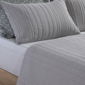 Ζεύγος Μαξιλαροθήκες Καπιτονέ (52x72) Nef-Nef Homeware Elements Ecstatic Grey