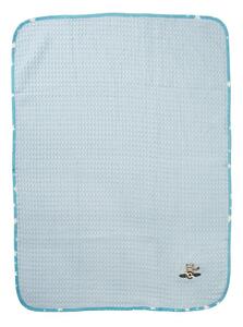 Κουβέρτα Πικέ Αγκαλιάς (80x110) Dimcol Aviator 183 Sky Blue