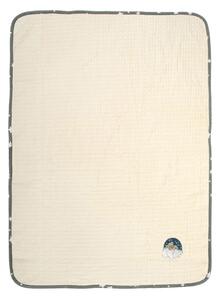 Κουβέρτα Πικέ Αγκαλιάς (80x110) Dimcol Cloudy Bear 177 Ecru-Grey