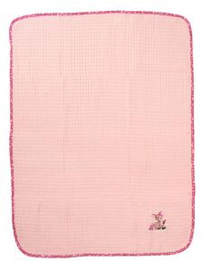 Κουβέρτα Πικέ Αγκαλιάς (80x110) Dimcol Deer 196 Pink