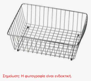 W24 37x31,5 cm Inox Καλάθι / Πιατοθήκη Νεροχύτη