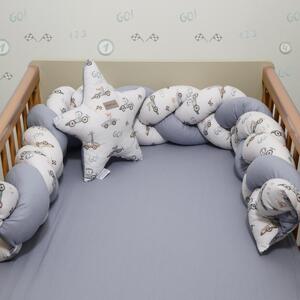 Πάντα Κούνιας - Πλεξούδα (200x20) Baby Oliver Design 421