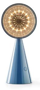 Tom Dixon LED φορητή επιτραπέζια λάμπα POSE, γαλάζια ύψος 25 cm IP20, ρυθμιζόμενος, Μπλε, Σαλόνι / τραπεζαρία, Πλαστικό, σχεδιασμός