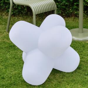 Tom Dixon LED φορητή επιτραπέζια λάμπα JACK, λευκή, 58 x cm, IP65, ρυθμιζόμενος, Λευκό, Σαλόνι / τραπεζαρία, Πλαστικό, σχεδιασμός