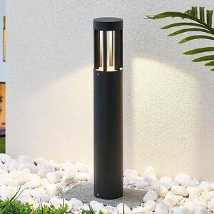 Lindby Jordis LED φως διαδρομής σε σκούρο γκρι, Μαύρο, Μέταλλο, σύγχρονο