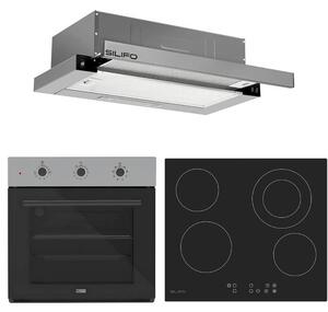 ΣΕΤ ΣΕΤ ΦΟΥΡΝΟΣ SF6008 INOX + ΕΣΤΙΑ ΚΕΡΑΜΙΚΗ SF6822HV5 + ΑΠΟΡΡΟΦΗΤΗΡΑΣ ΣΥΡΟΜΕΝΟΣ SF6663 INOX (4 ΕΤΗ ΕΓΓΥΗΣΗ ΕΛΛΗΝΙΚΗΣ ΑΝΤΙΠΡΟΣΩΠ