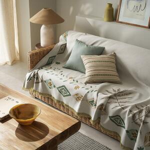 Ριχτάρι Καναπέ Διθέσιου (180x210) Gofis Home Ishara Garden Green 573/07