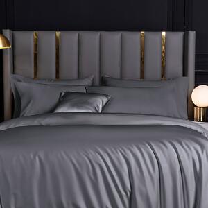 Ζεύγος Μαξιλαροθήκες Oxford (50x70) Rythmos Bamboo D.Grey
