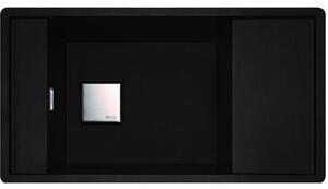 Franke Fresno FSG 211-86 Matte Black Γρανιτένιος Νεροχύτης 60cm