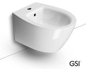 GSI Modo Swirl Μπιντέ Κρεμαστό Λευκό Πορσελάνινο 52cm