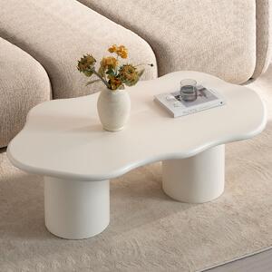 Τραπέζι Σαλονιού (120x70x45) Spitishop Nubia Cream