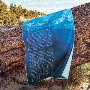 Πετσέτα Θαλάσσης Microfiber 2 Όψεων (80x160) Kentia Loft Resort 2610