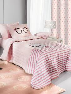 Κουβερλί Microfiber Μονό 160x230εκ. Rosie Pinky Saint Clair