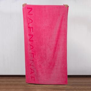 Πετσέτα Θαλάσσης (90x170) Naf-Naf Velour Pink