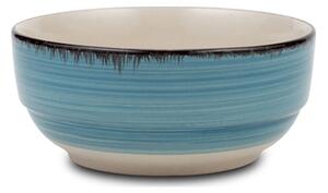 Μπωλ δημητριακών Stoneware Lines Faded Blue Nava 10-099-224 14cm