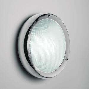 Artemide Niki γυαλιστερό εξωτερικό φωτιστικό τοίχου από ανοξείδωτο ατσάλι