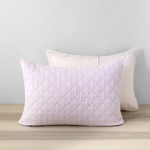 Ζεύγος Μαξιλαροθήκες Καπιτονέ (52x72) Nima Arden Lilac/Pink