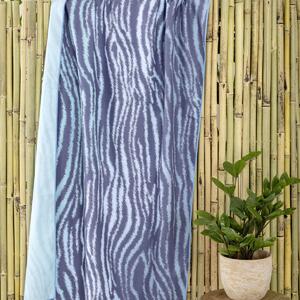 Πετσέτα Θαλάσσης Microfiber (80x160) 2 Όψεων Nima Zebra