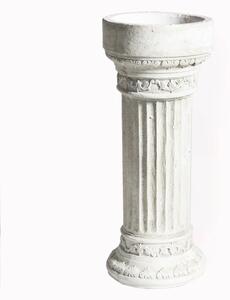 Supergreens Ανθοστήλη Τσιμεντένια Μπεζ 35x35x86 εκ