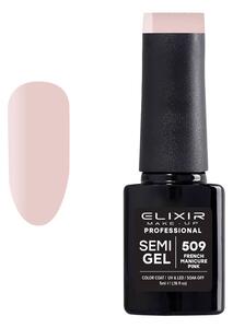 Ημιμόνιμο Βερνίκι Semi Gel 509 French Manicure Pink 5ml Elixir