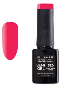 Ημιμόνιμο Βερνίκι Semi Gel 526 Hollywood Cerice 5ml Elixir