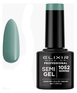 Ημιμόνιμο Βερνίκι Semi Gel 1052 Pastel Summer 8ml Elixir